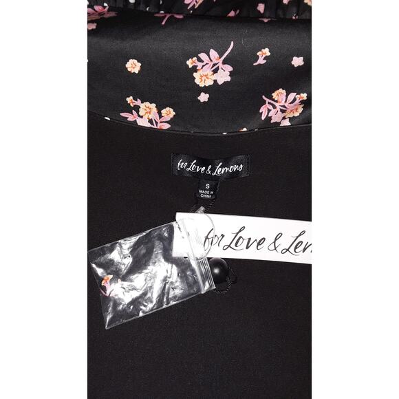 NWT For Love & Lemons Sz S CAMELLIA Midi Maxi Floral Paisley Dress - Picture 3 of 15